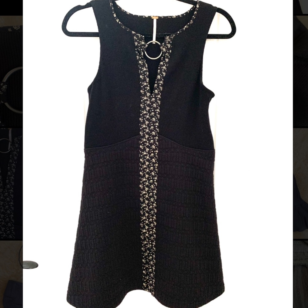 Free people knit fit & flare dress
